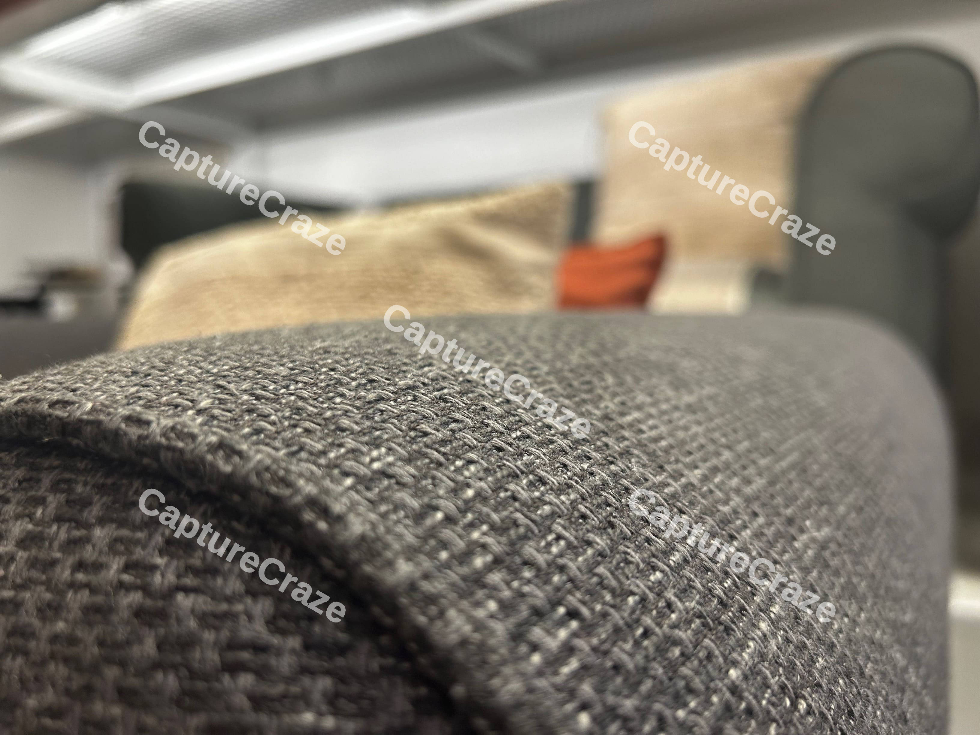 Grey Sofa Angle